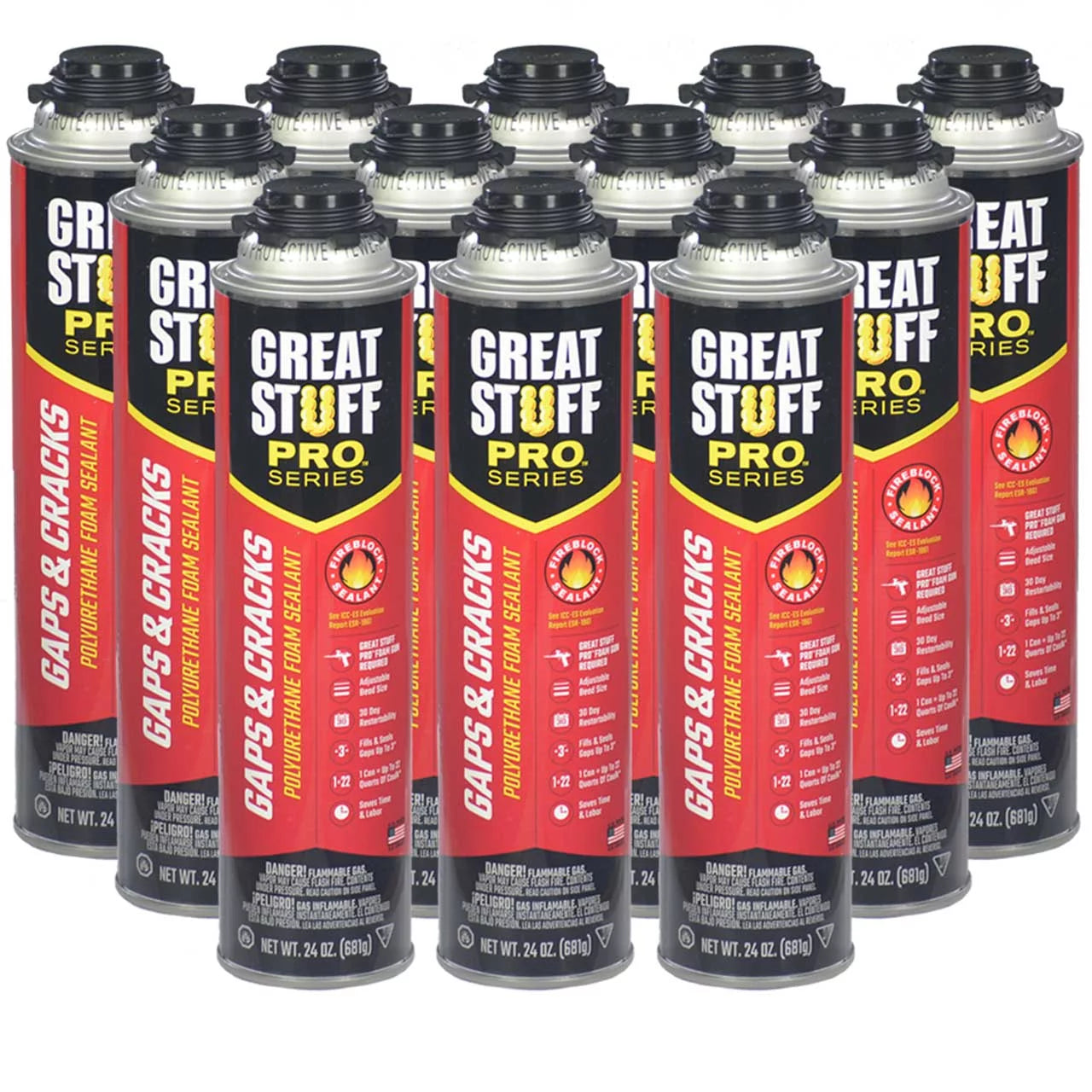 24oz Spray Foam Insulation (Case of 12) B786443