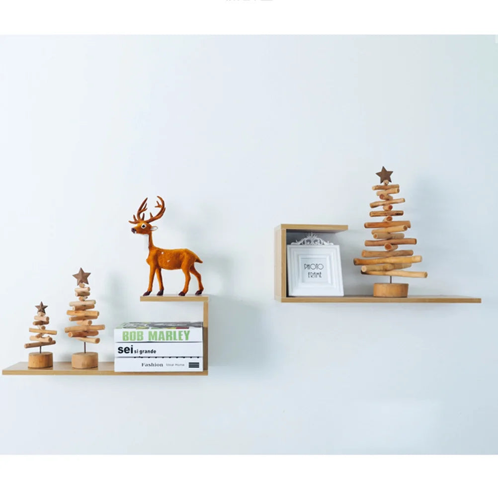 Wooden Christmas Tree Ornament Decorative Xmas Tree Size L H303877