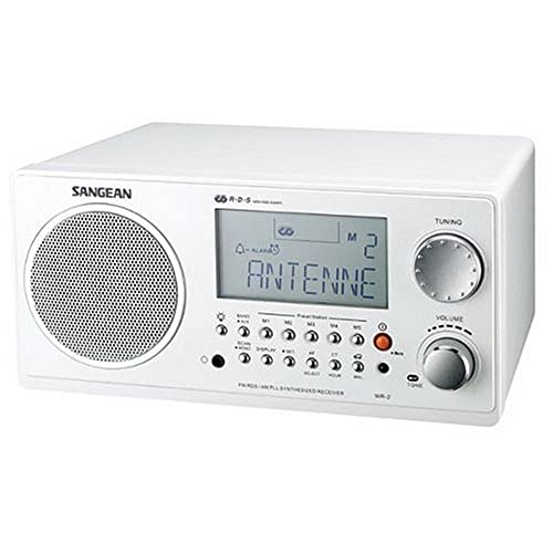 White Wooden Cabinet Digital Tuning Radio E66271