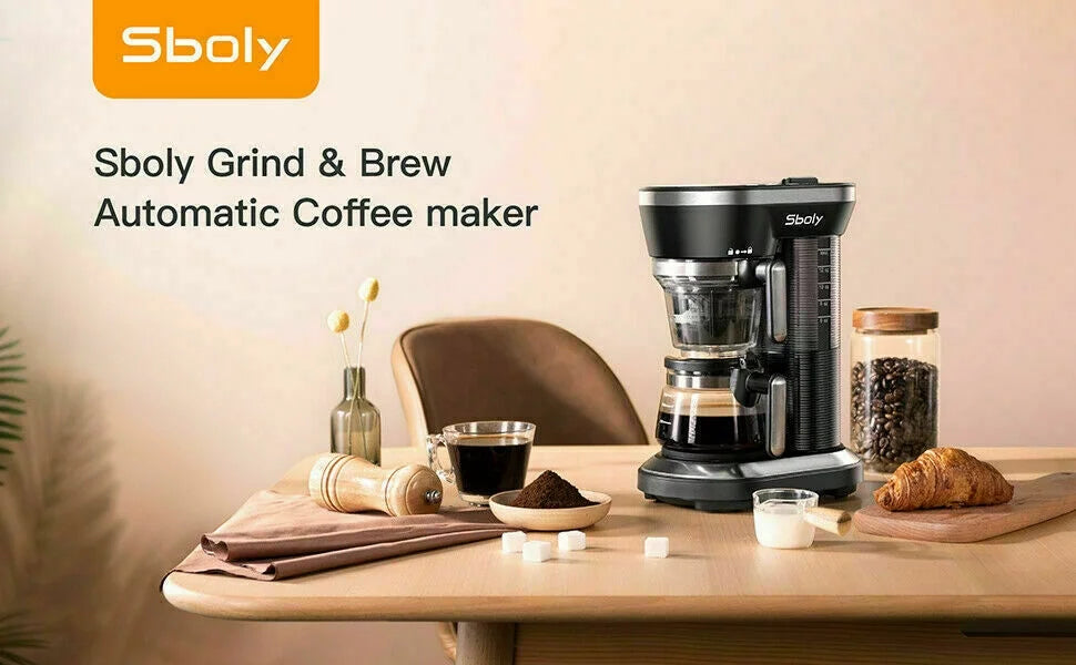 Automatic Coffee Maker & Grinder Single Cup A2997