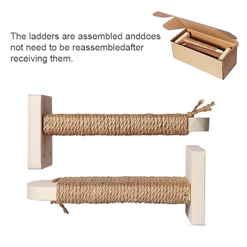 2 Step Cat Stairway with Jute Scratching Shelf U86208
