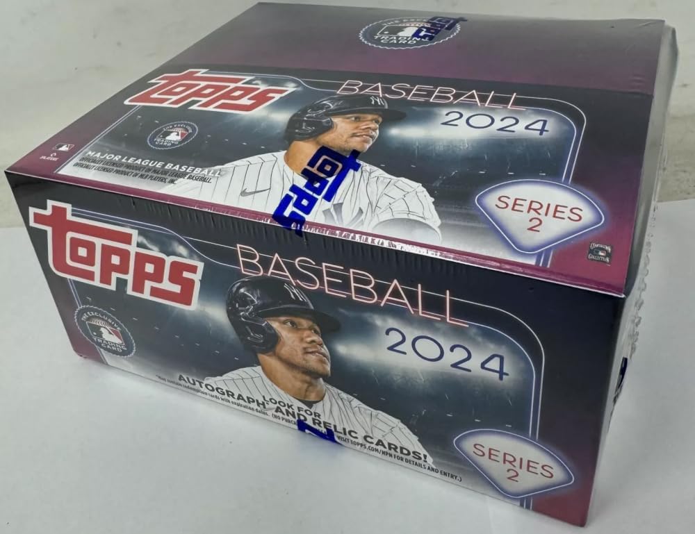 2024 Topps Series 2 Baseball Factory Sealed Retail Display Box 20 Packs of 14 Cards Per Pack B479