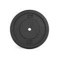 Black 50-Pound Free Weight Plate Y447
