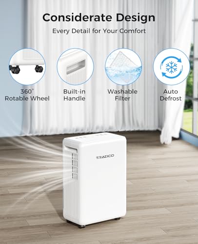 White 30 Pint Dehumidifier U5792