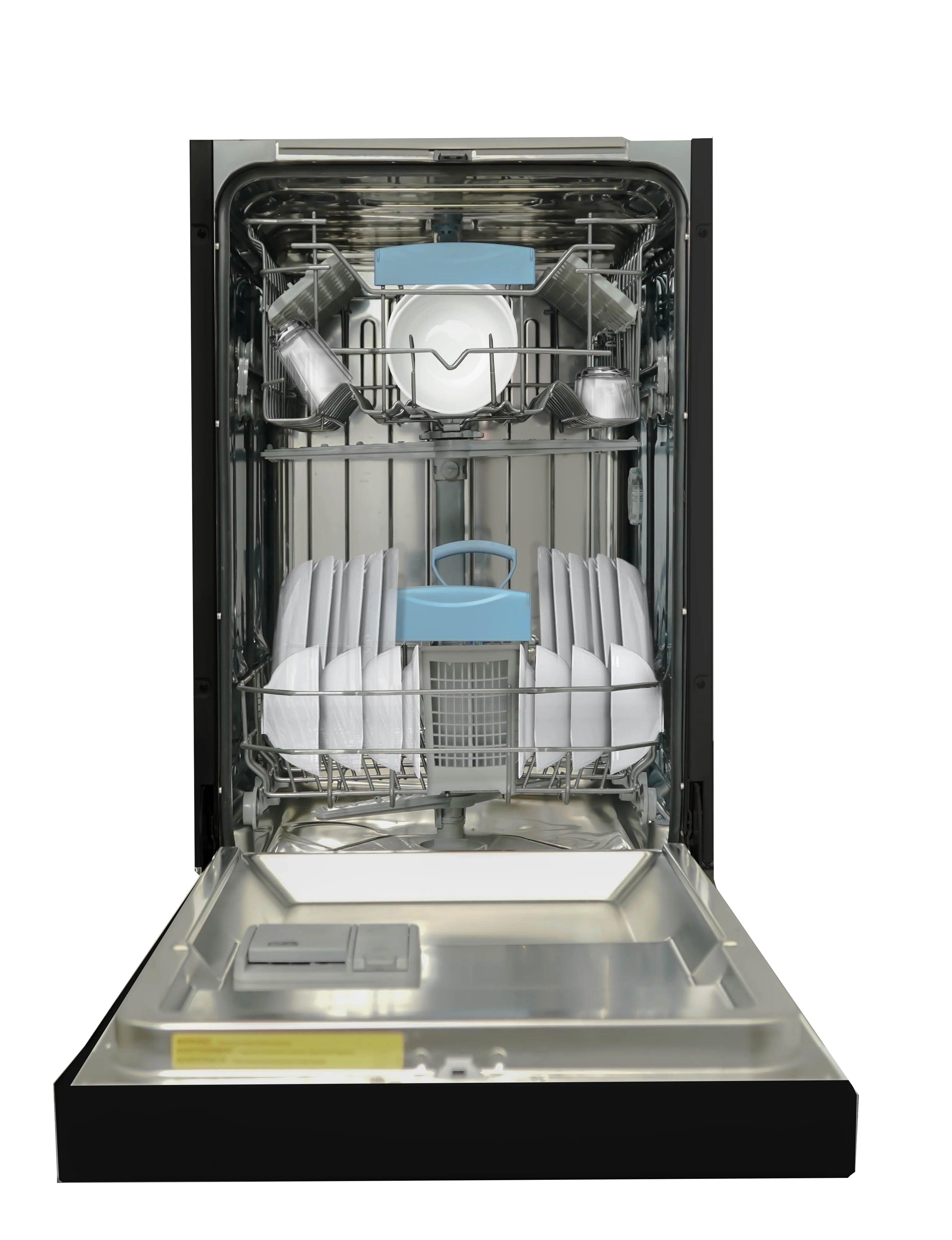 18" Wide Built-in Dishwasher in Black X764