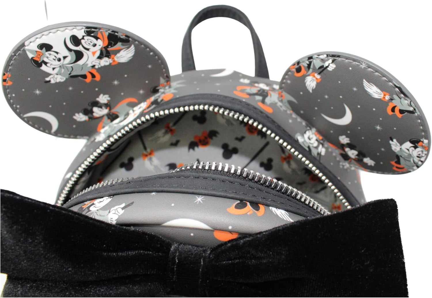 Disney Mickey and Minnie Mouse Halloween Double Strap Shoulder Bag Purse E266647