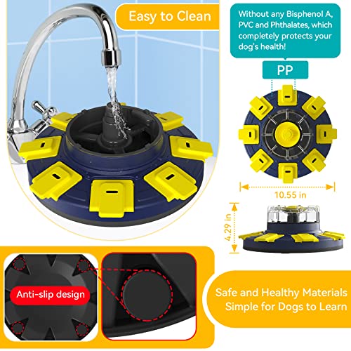 Dog Treat Puzzle Feeder Toys, Level 2 in 1 M788