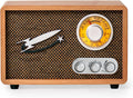 Vintage Wood Radio AM FM with Bluetooth P50012