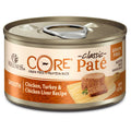 Natural Grain-Free Chicken Turkey & Chicken Liver Pate Canned Cat Food X7790