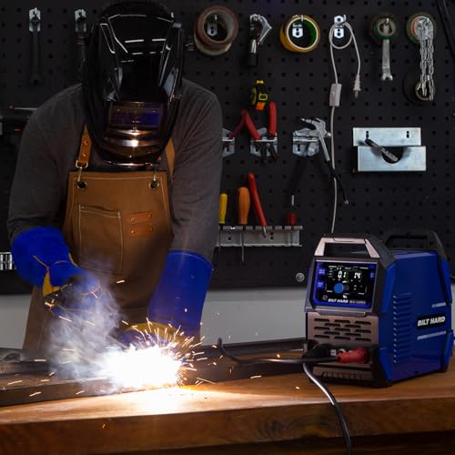 3-in-1 IGBT Inverter Welder, 110V Flux Core MIG/Lift TIG/Stick Welding Machine with Synergic Control, LED Display, Full Kit P5436