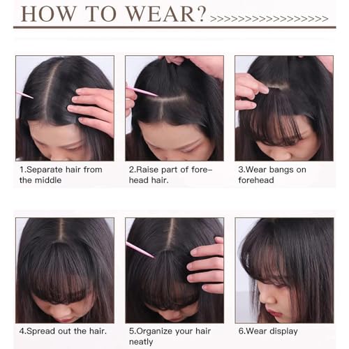 Dark Brown Silky Straight Hair Topper with Clips L554