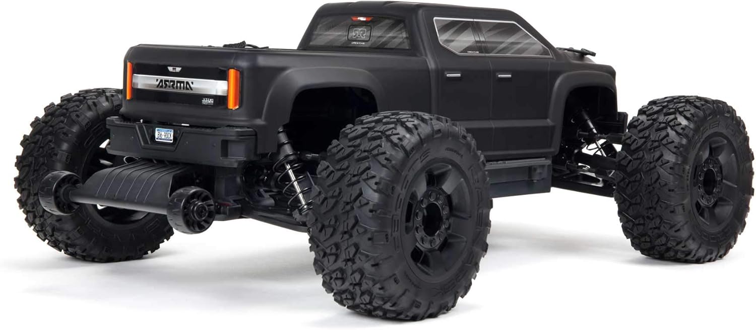 1/10 Brushless Monster RC Truck Black A51837
