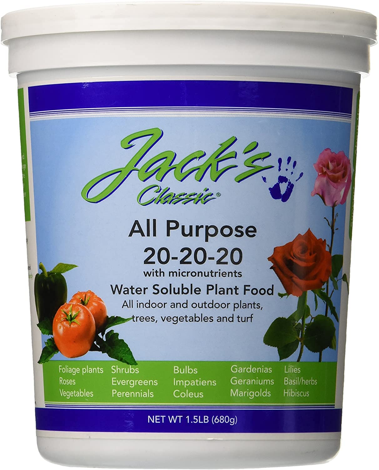 20-20-20 Water Soluble Plant Food (1.5lbs) N94134