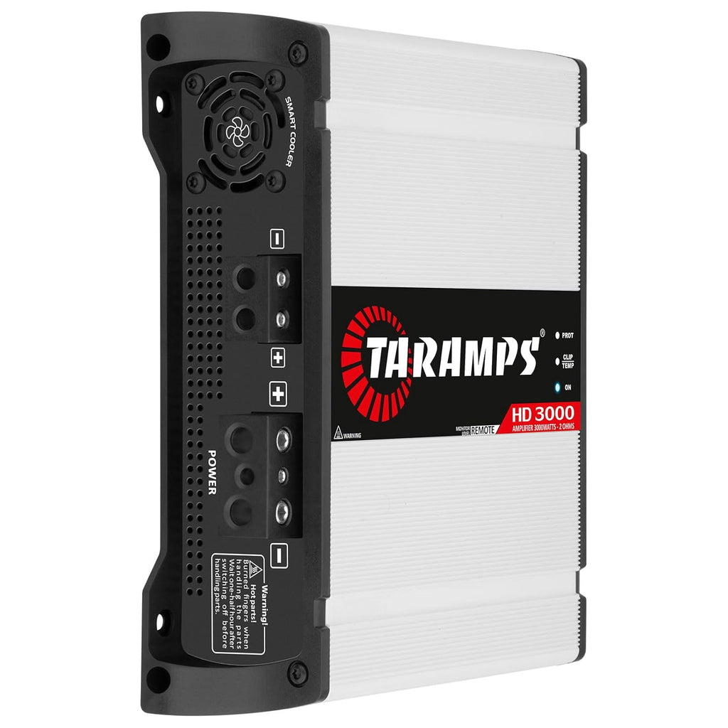 White 3000 Watts RMS 1 Channel Car Audio Amplifier T48828