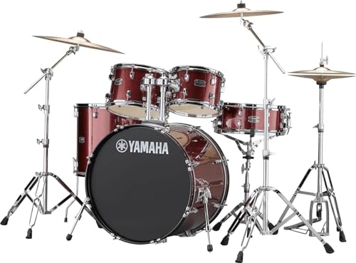 5pc Shell Pack with 22" Bass Drum, Black Glitter U199023