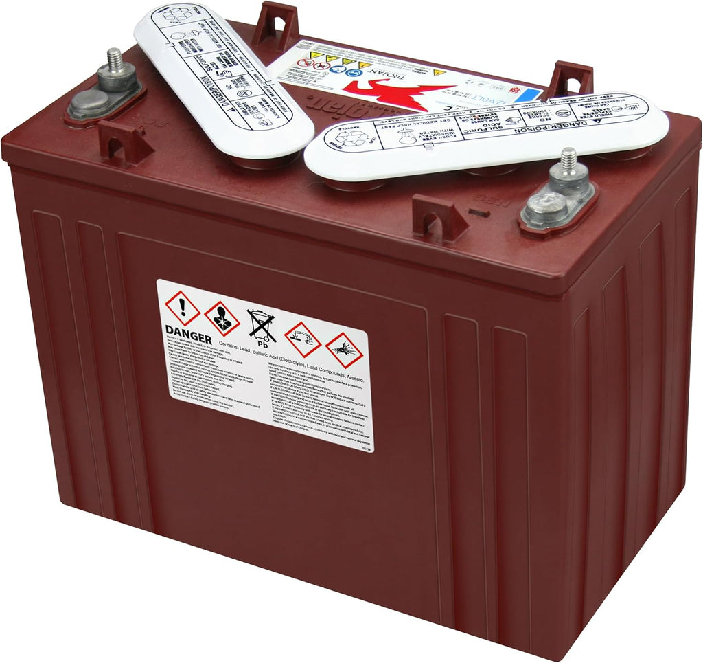 12V 150Ah Flooded Lead Acid Deep Cycle Battery x2 U326885