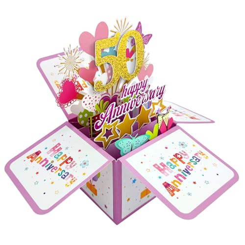 10th Anniversary Card K180