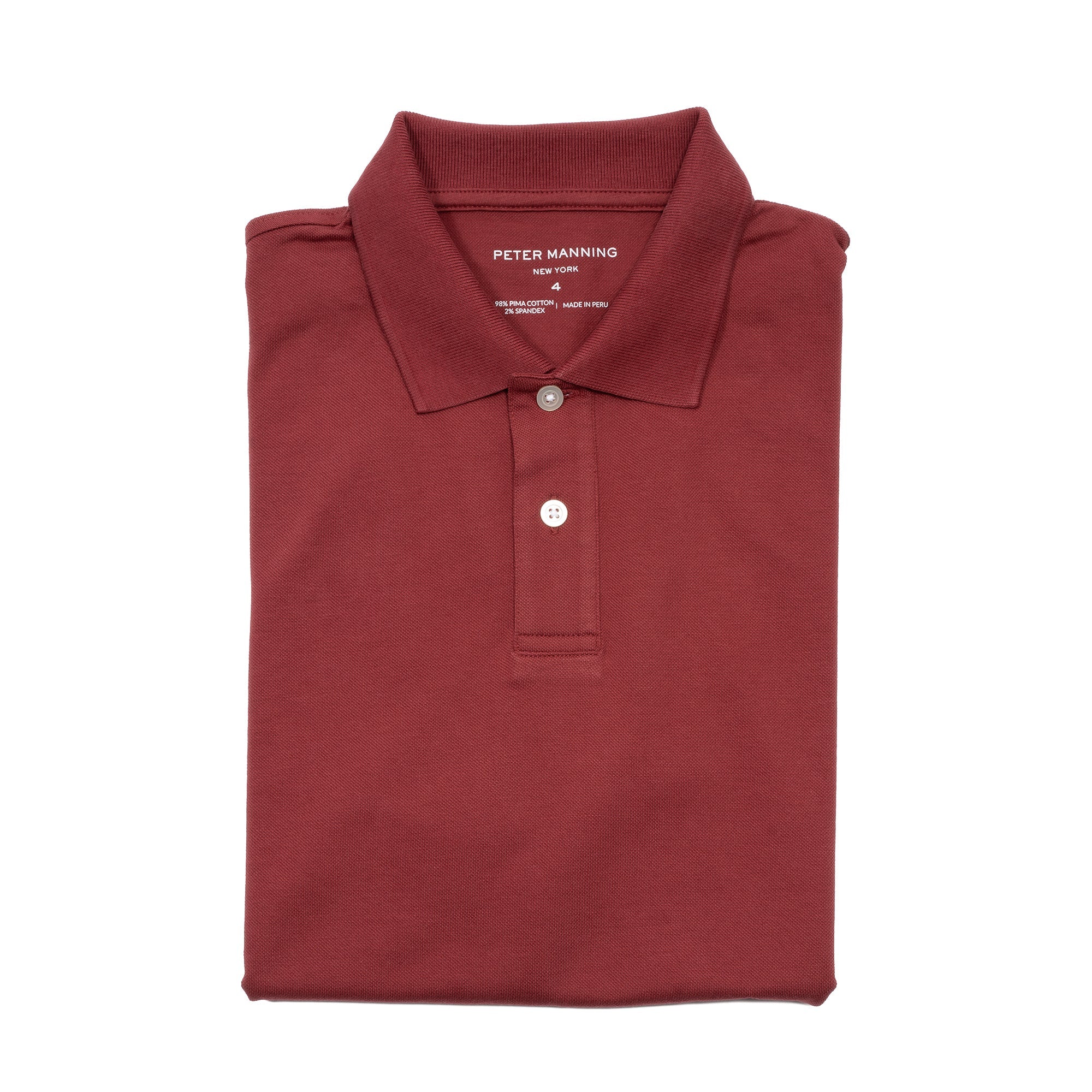 James Polo Shirt - Burgundy