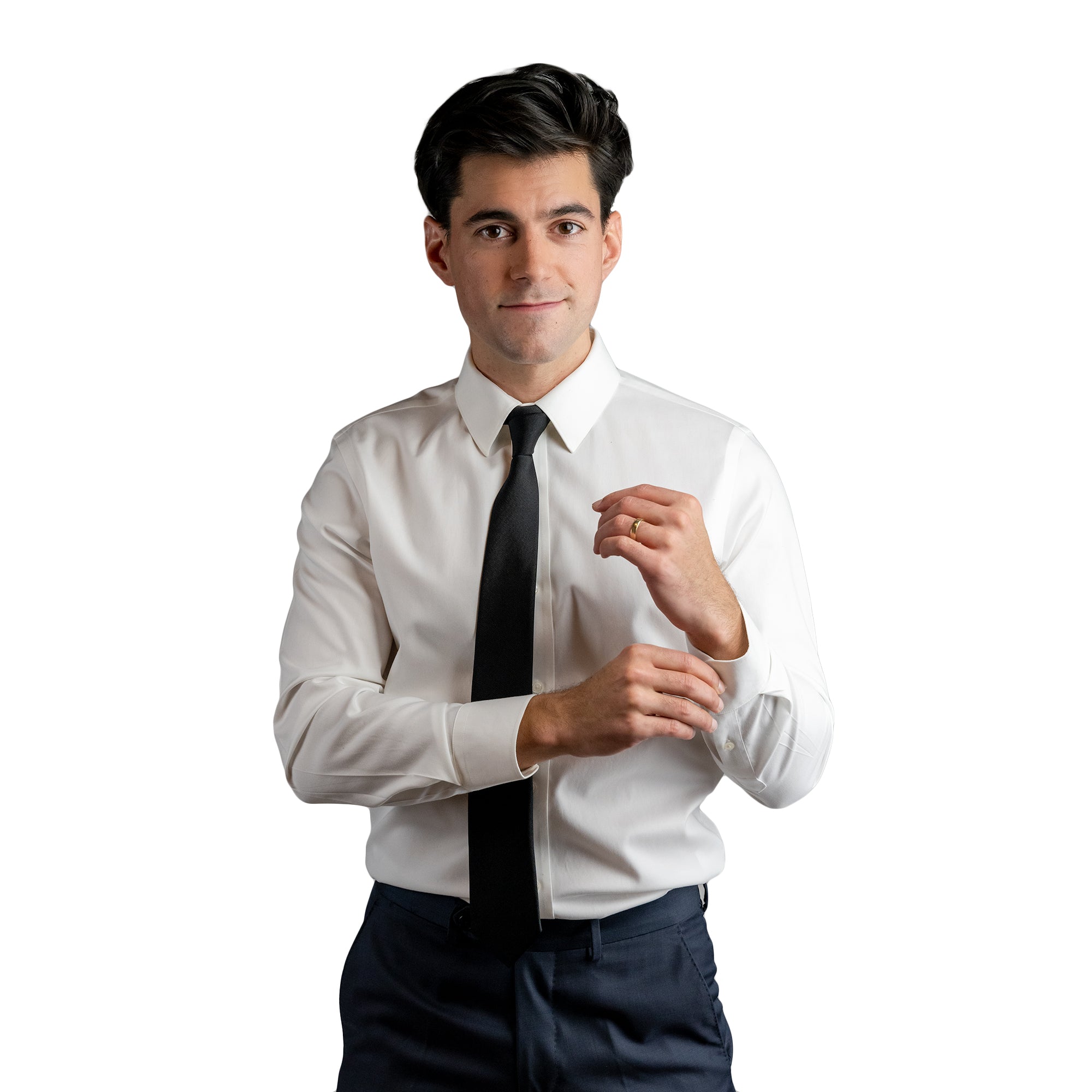 Ties - Black Solid