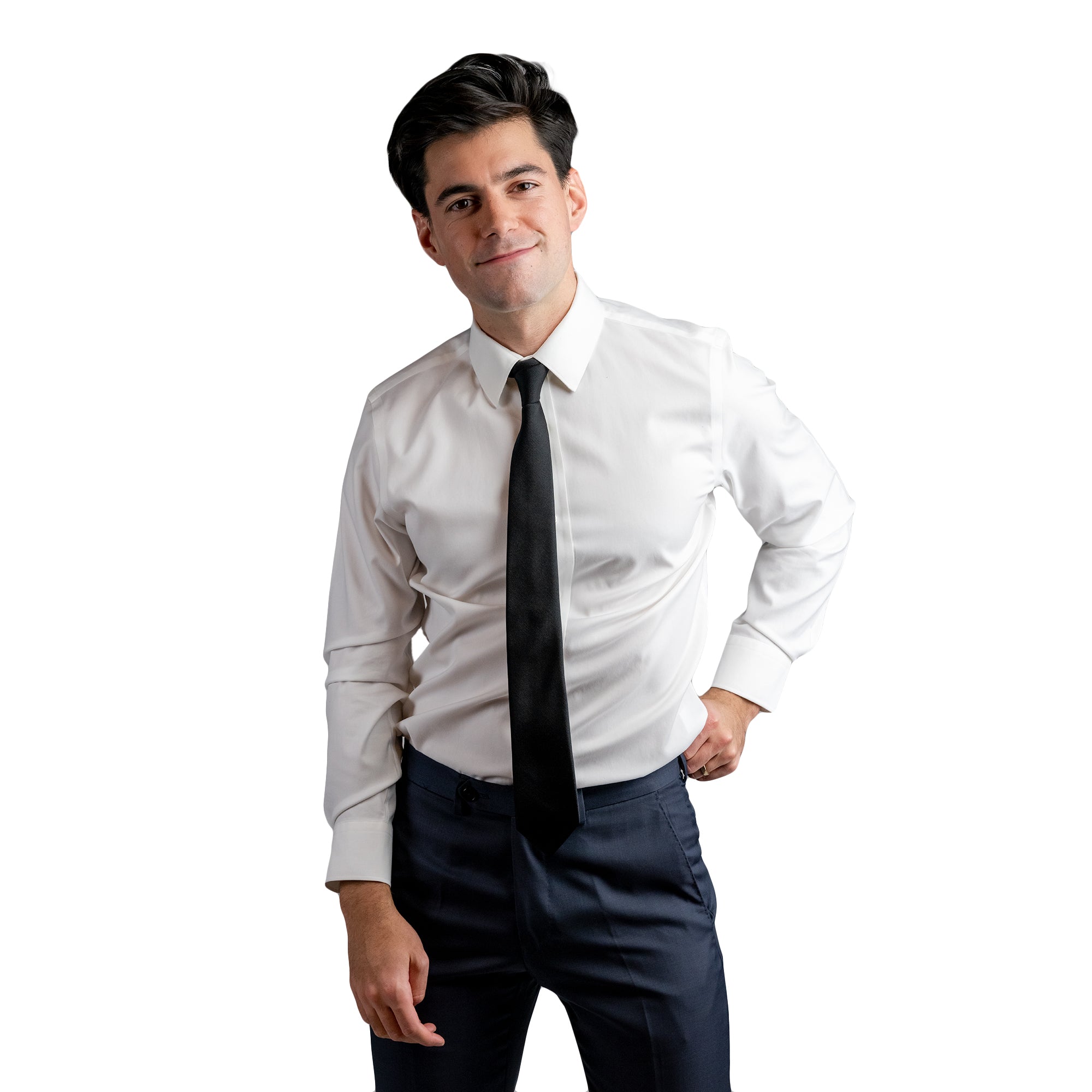 Ties - Black Solid