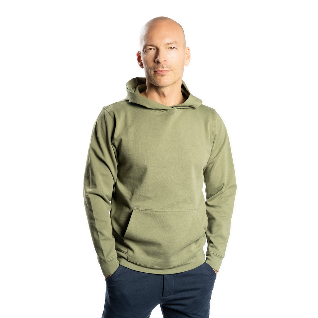 Pullover Hoodie - Washed Olive