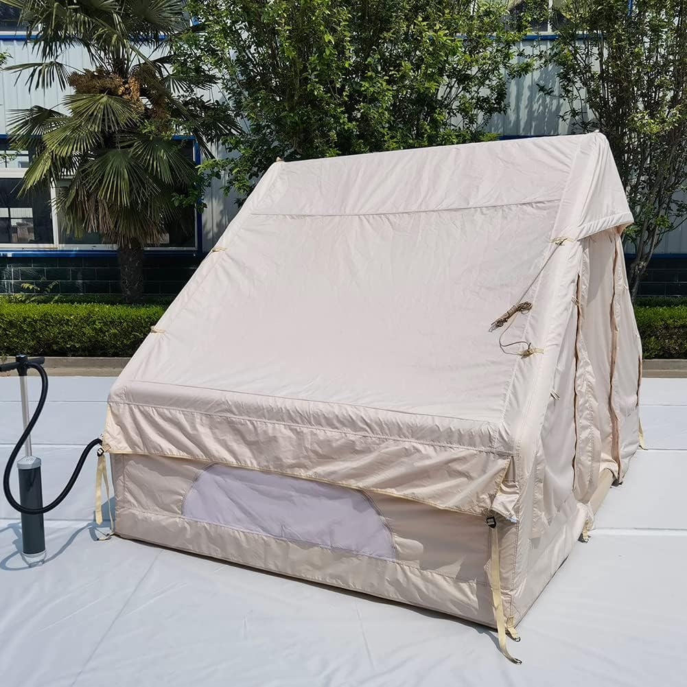 Inflatable Waterproof Oxford Cabin Tent with Mosquito Screen, 4-5 Person W3677