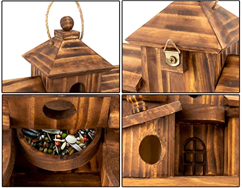 5 Hole Hanging Birdhouse W908593