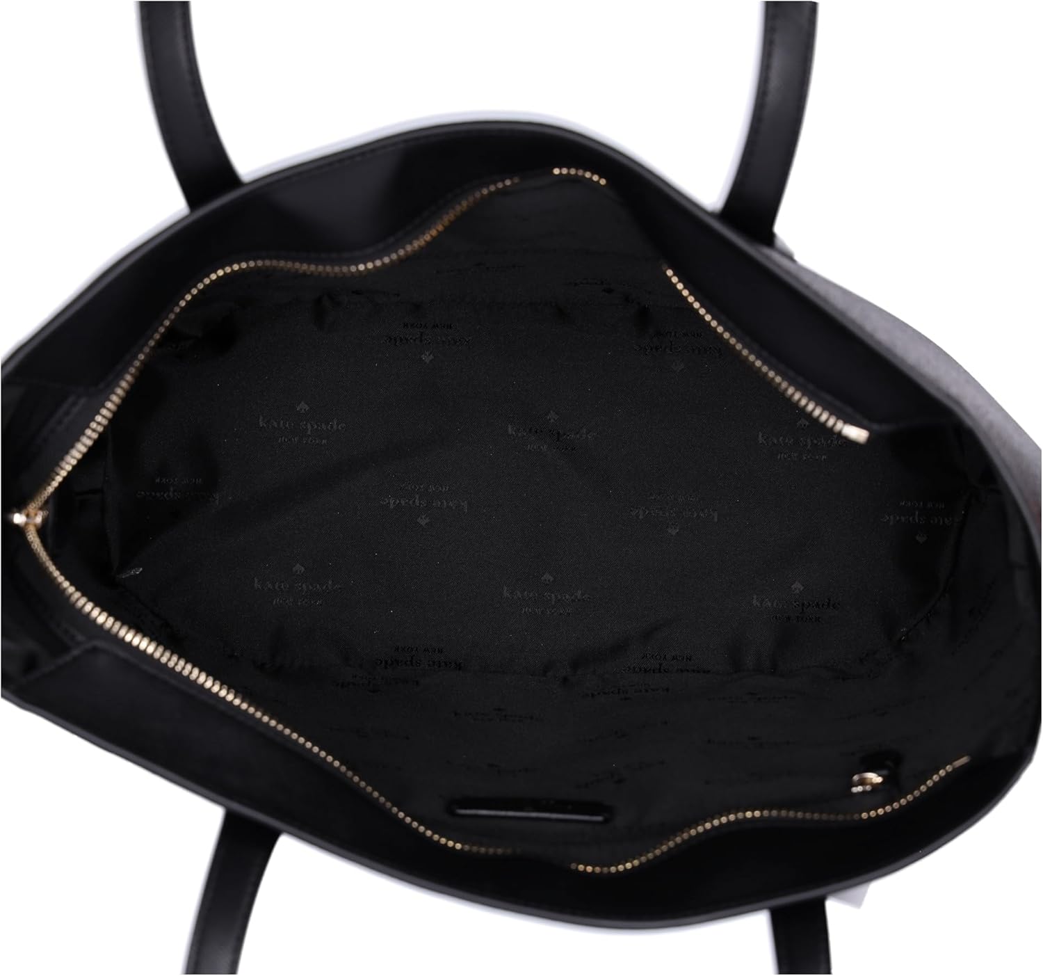 Black Large Top Zip Tote Shoulder Bag K245633
