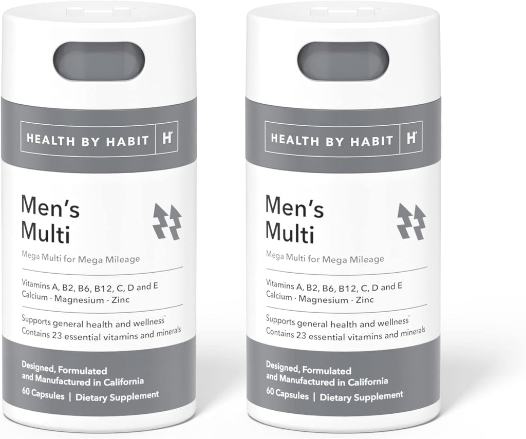 2 Packs 120 Capsules Multi Vitamin Supplement P4602