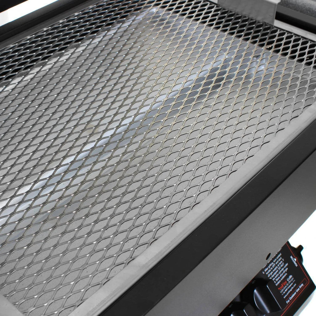 Stainless Steel Propane Gas Grill Head on Stainless Steel Pedestal Cart S8821