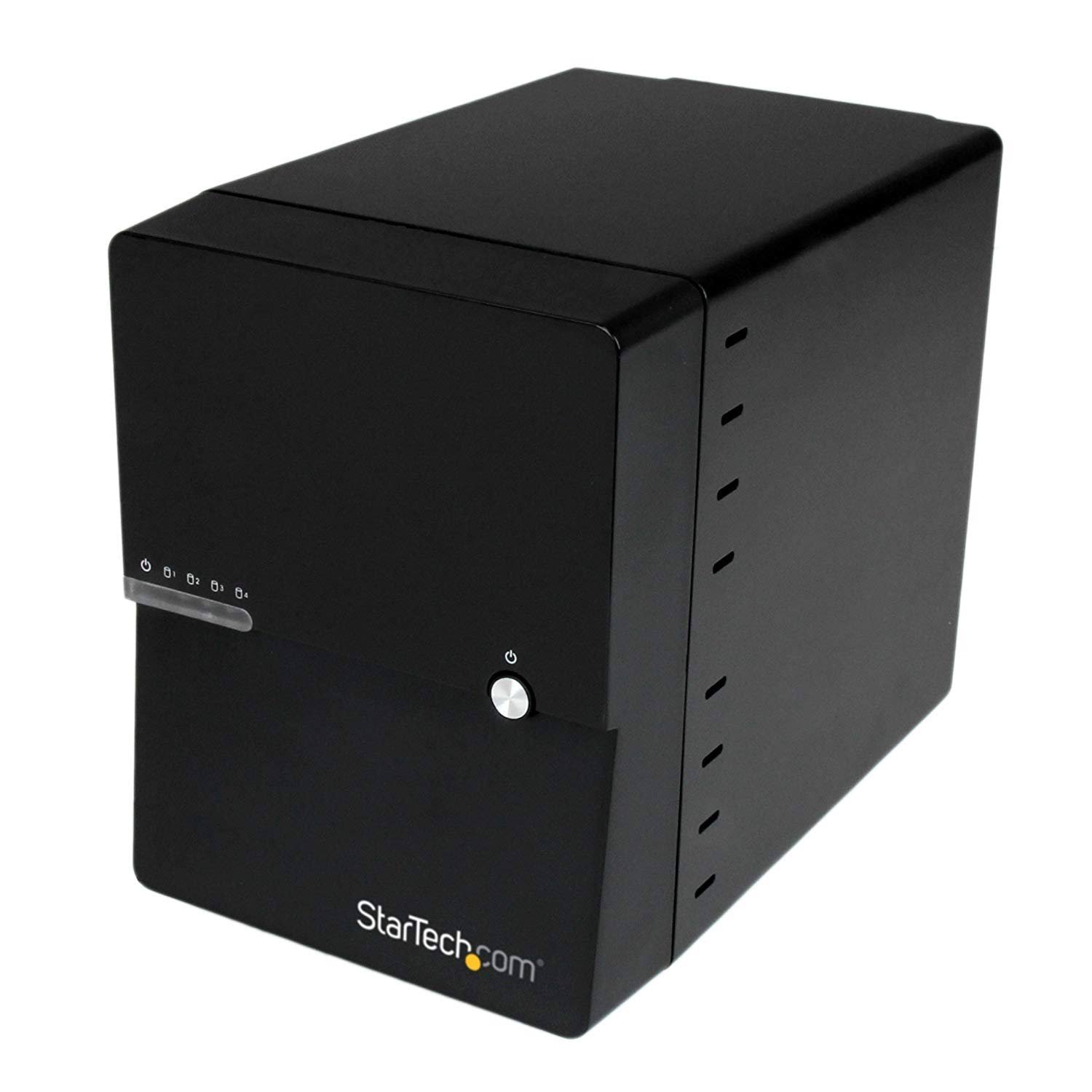USB 3.0 / eSATA 8-Bay Hot-Swap 2.5/3.5 SATA III Hard Drive Enclosure D4555