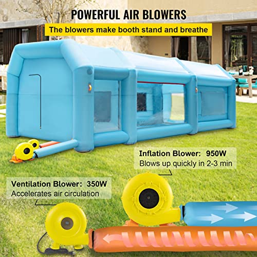 Portable Inflatable Paint Booth B342