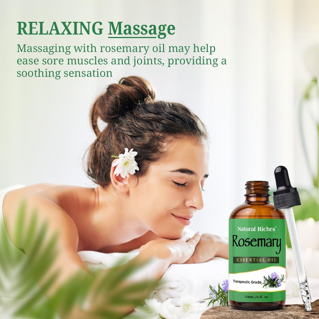 4 fl oz Rosemary Essential Oil K542525