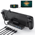 6-in-1 Steam Deck Dock with Gigabit Ethernet, 4K@60Hz HDMI, USB 3.0, USB-C Q4313