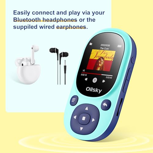 64GB Bluetooth MP3 Player with Clip X47661