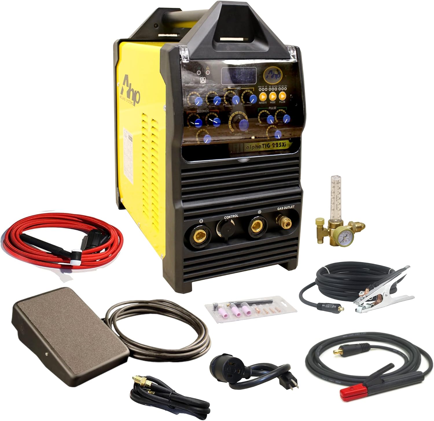 200 Amp AC/DC Pulse TIG/Stick Welder Dual Voltage L577