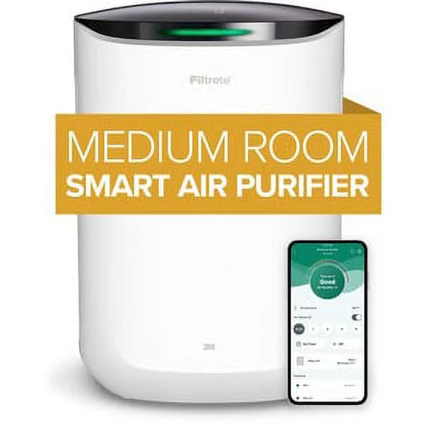 White Medium Room Air Purifier W79904