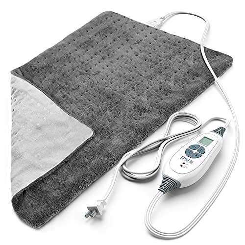 XL 12" x 24" Electric Heating Pad with 6 Heat Settings T892