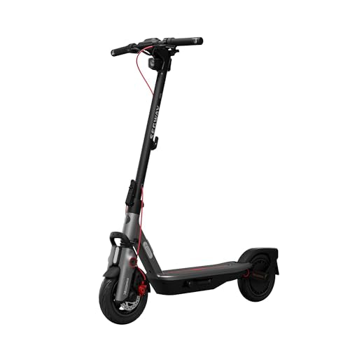 Electric Scooter, 20 MPH, 44-Mile Range, Self-Sealing Tubeless Tires, Front Hydraulic & Rear Elastomer Suspension T112568