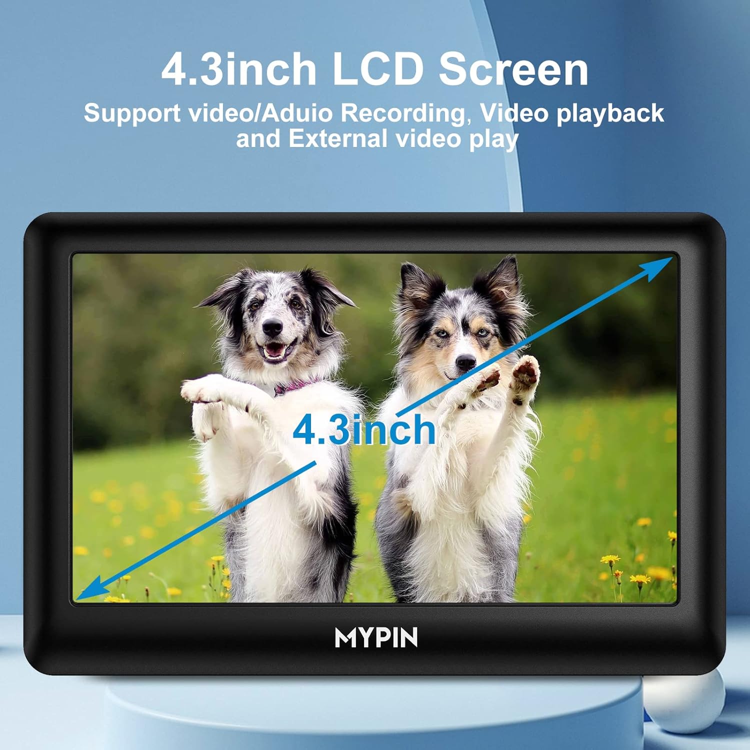 4.3" Analog Video to Digital Converter with Built-in Stereo N3788