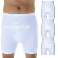 Men’s Incontinence Boxer Brief with Regular Absorbency, Reusable & Washable Leak Proof Underwear (Single Pair) L24196