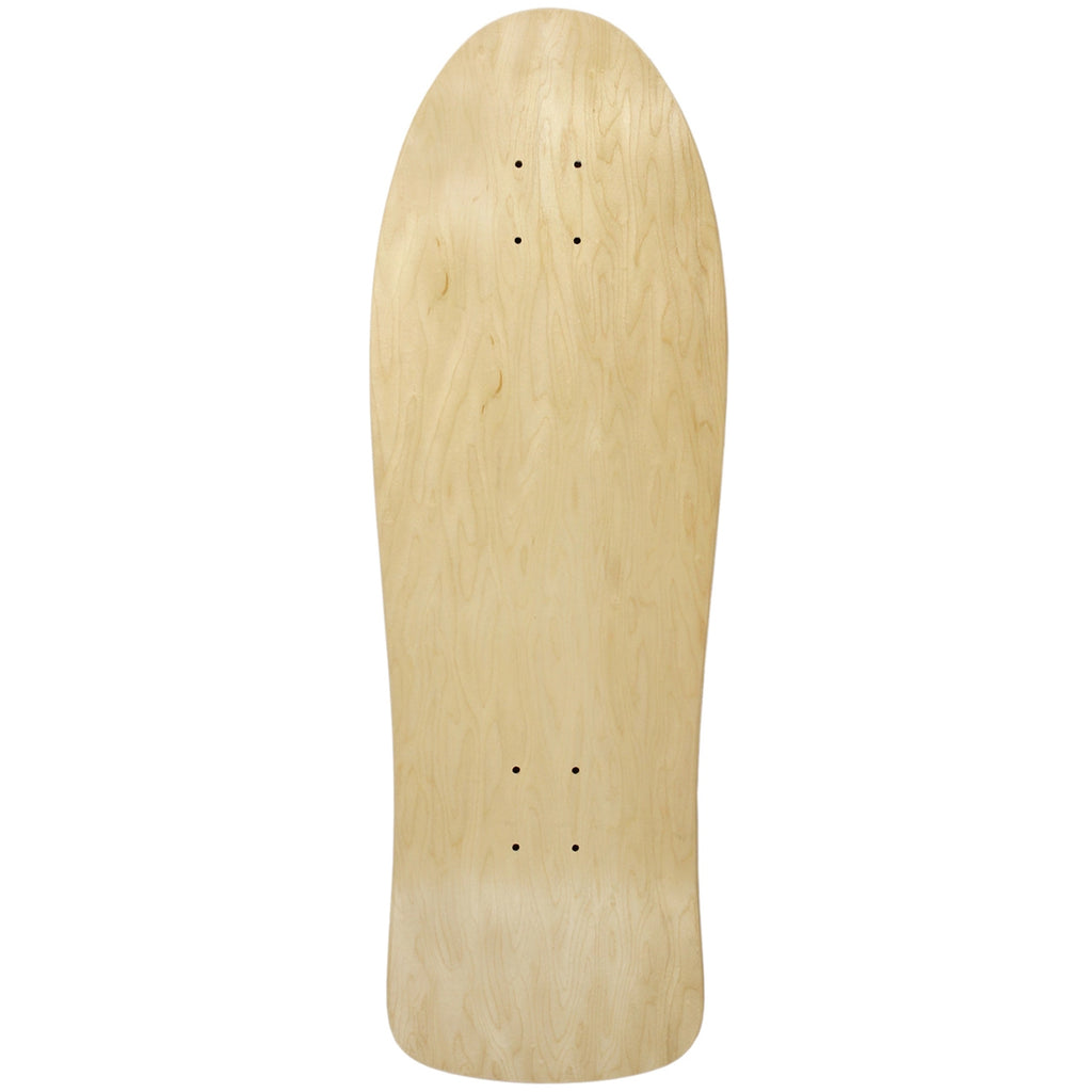 Natural 30" Skateboard Complete with Silver/Red Trucks, 58mm Red Wheels R15514