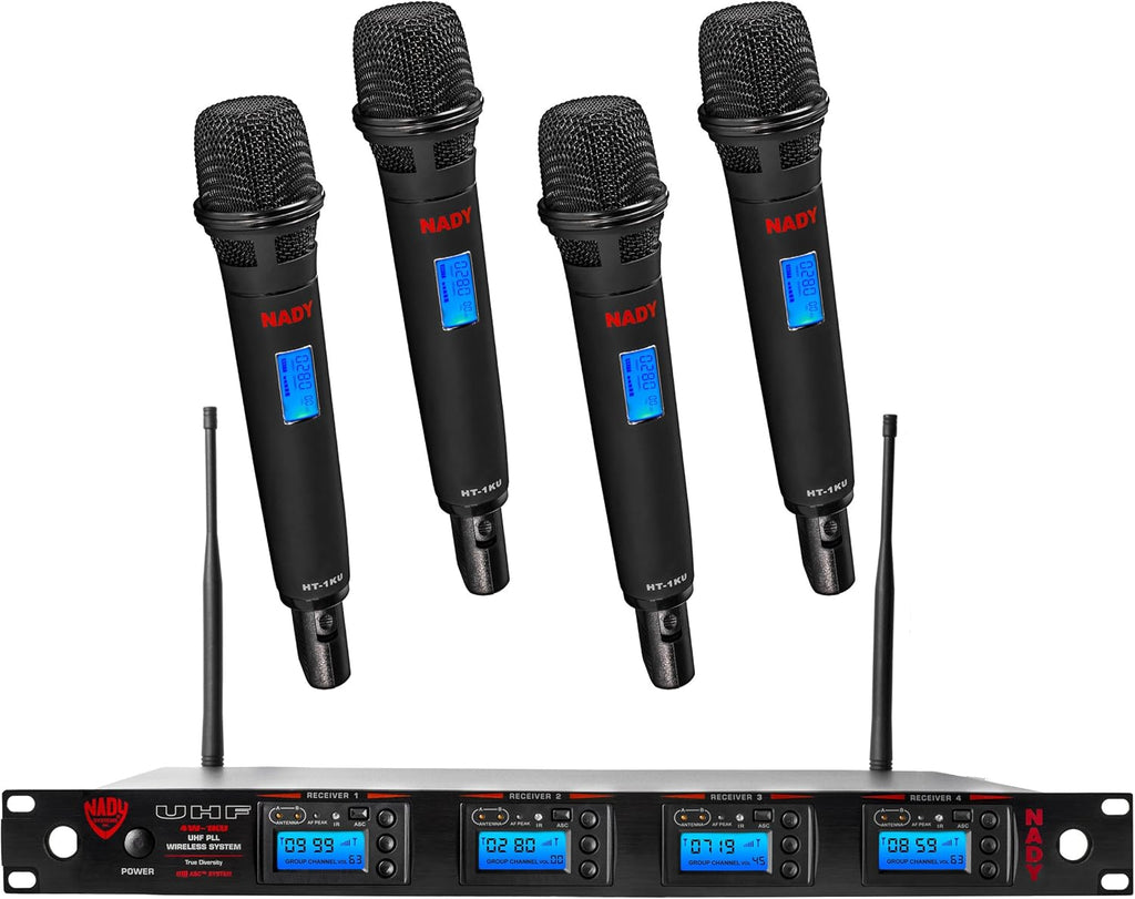 Dual True Diversity UHF Wireless System with 2 Lapel Microphones Z5135