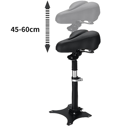 Electric Scooter Seat Height Adjustable Leather Saddle Foldable Removable I971