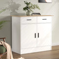 Kitchen Buffet Storage Cabinet with Doors, Drawers and Shelf U8980