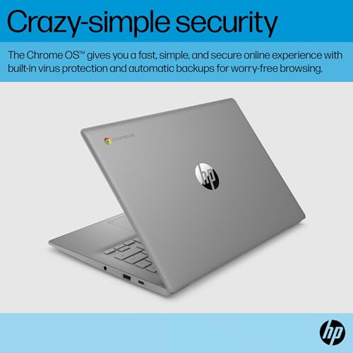 14" HD Intel Celeron N4120 4GB RAM 64GB SSD Chrome OS Laptop A63591