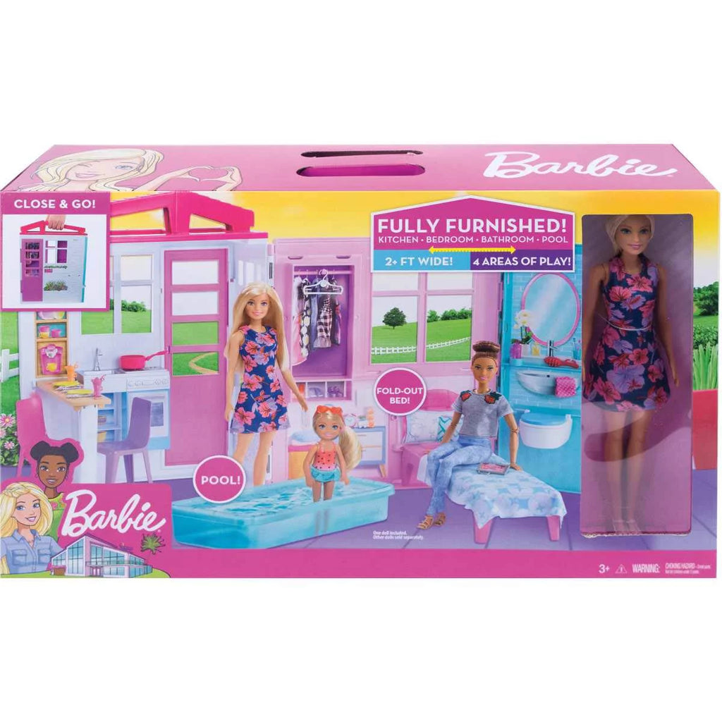Barbie House and Doll V42699