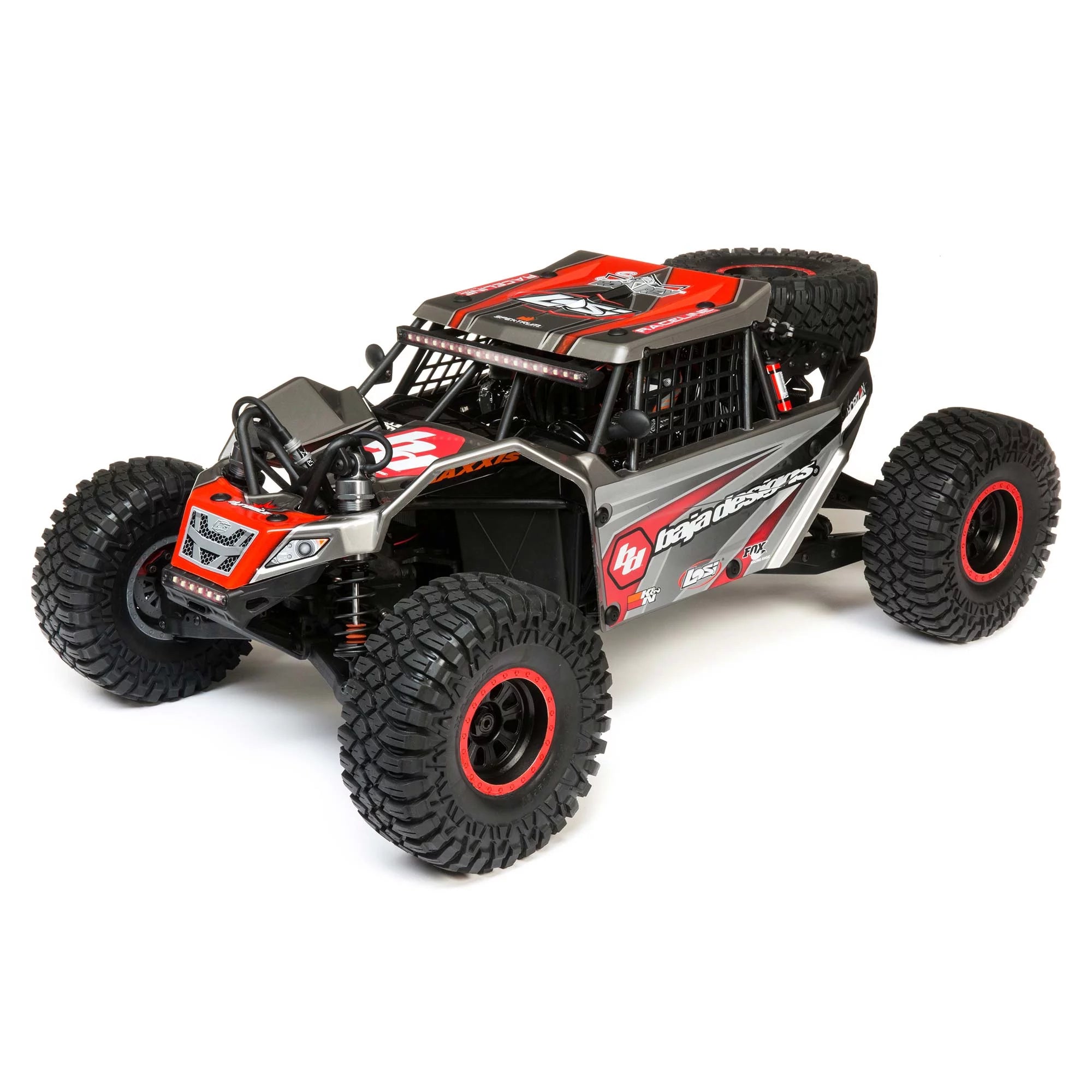 Gray 4 Wheel Drive Brushless Rock Racer RC Truck N963