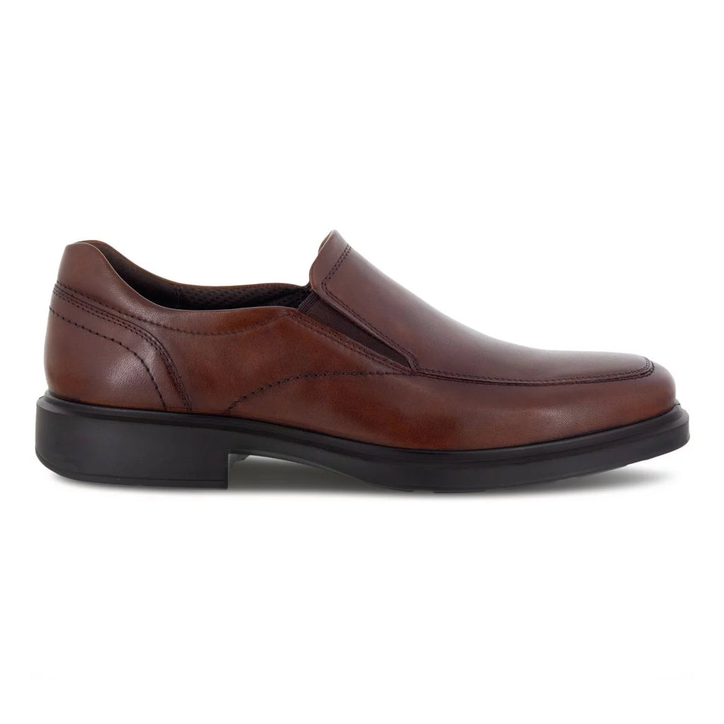 Cognac Leather Slip-on Shoes G13133