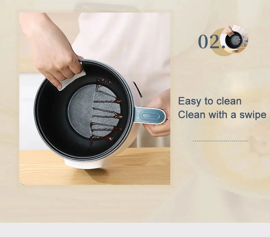 220V Electric Rice Cooker Double Layer Non-Stick Hotpot Pan A190